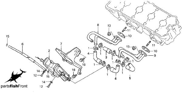 Air suction valve honda #2